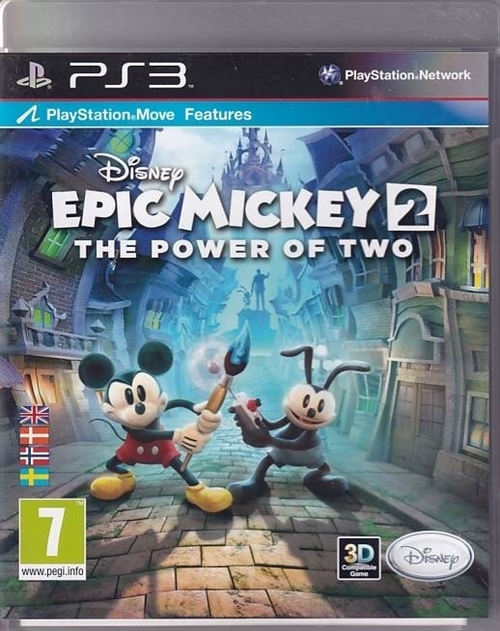 Epic Mickey 2 the Power of Two - PS3 (B Grade) (Genbrug)